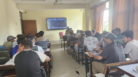 2079 civil engineering batch's students completed their AutoCAD training