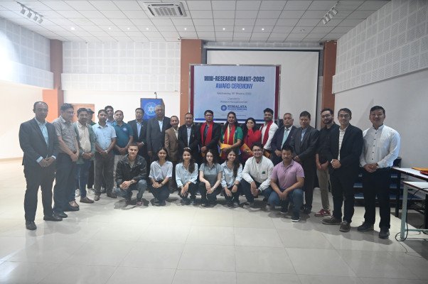 Glimpses of Mini-Research Project-2082 Grant Award Ceremony.
