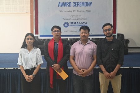 Glimpses of Mini-Research Project-2082 Grant Award Ceremony