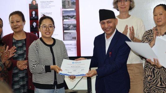 Research work on sustainable materials in association with Royal Danish Academy - Institute of Architecture and Technology, Denmark.