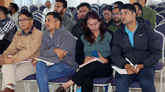 Faculty Development Seminar on “Faculty Course Delivery Plan”.