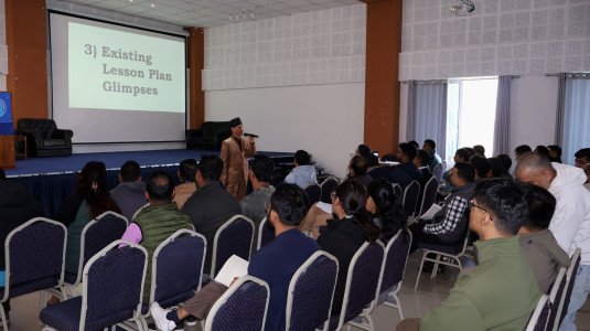 Faculty Development Seminar on “Faculty Course Delivery Plan”.