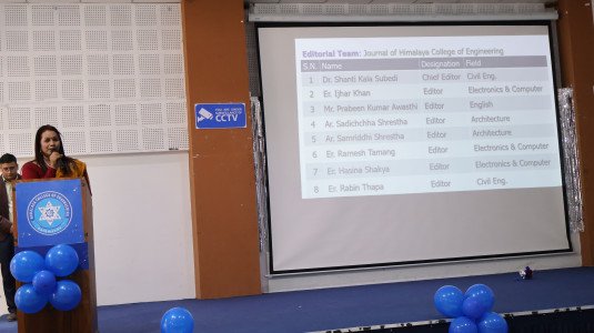 Journal of Himalaya College of Engineering Volume-2, Issue-1, 2025 Unveiled