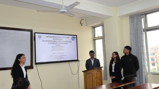 Minor Project as part of the final external defense(BEI/BCT).