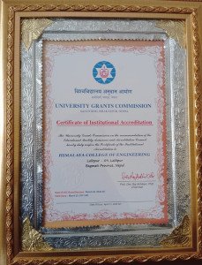 Achievement of QAA Accreditation by Himalaya College of Engineering