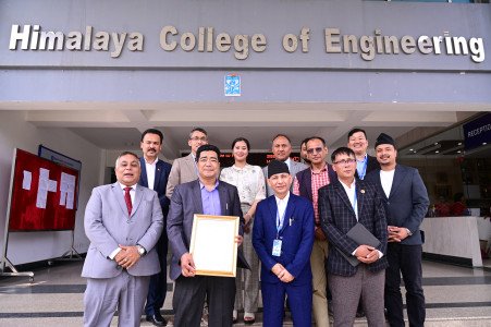Achievement of QAA Accreditation by Himalaya College of Engineering